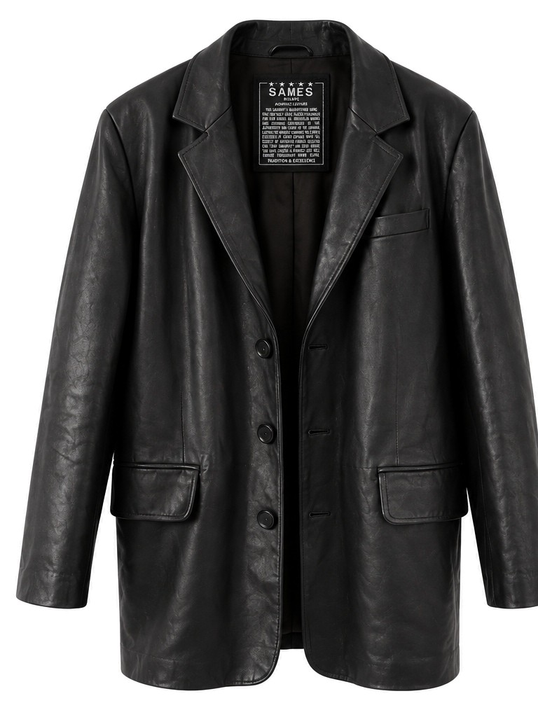 Real leather jacket